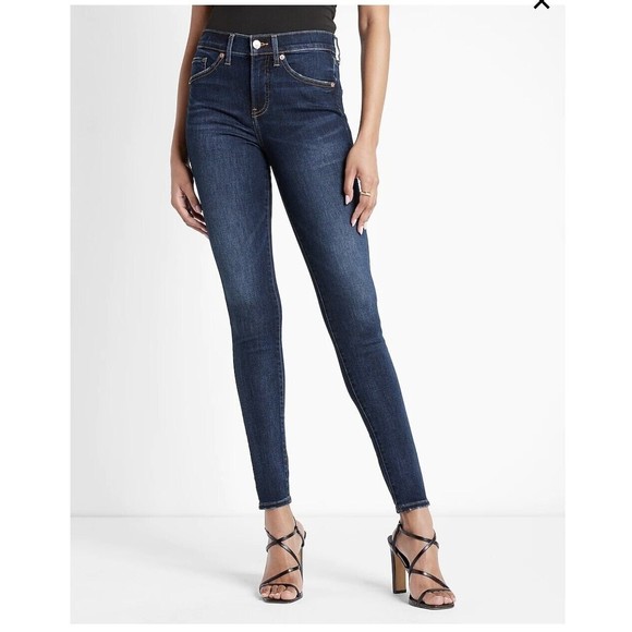 Express Skinny Mid Rise Jeans NWOT Size 6 R